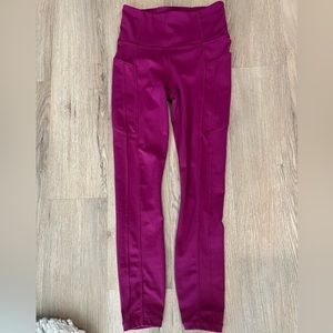 Athleta Ultimate Stash 7/8 leggings - xxs